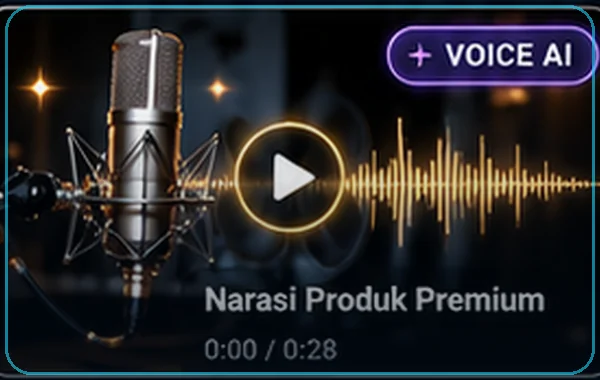 Contoh visual Voice PRO & Subtitle